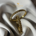 Bracelet Duo Chain Luxe Gold