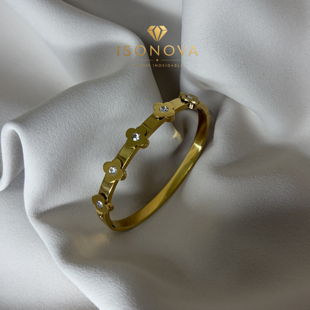 Bracelet Clover Élégance Gold