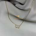 Collier CD Luxe Gold