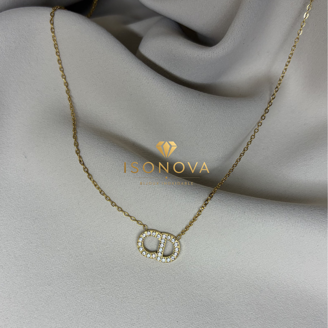 Collier CD Luxe Gold