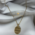 Collier Médaille Orient Gold