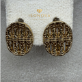 Boucles Calligraphie Dorée